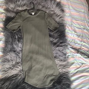 Summer olive dress